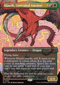 Klauth, Unrivaled Ancient - Secret Lair Drop Series: Roll for Initiative Superdrop (Mythic) [SLDRFI-2499]