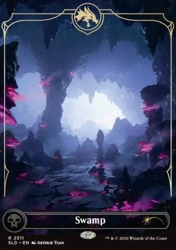 Swamp - Secret Lair Drop Series: Roll for Initiative Superdrop (Rare) [SLDRFI-2511]