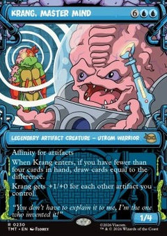 Krang, Master Mind - Teenage Mutant Ninja Turtles: Extras (Rare) [XTMT-230]