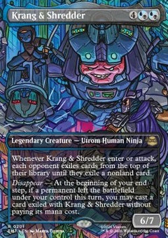 Krang & Shredder (V.1) - Teenage Mutant Ninja Turtles: Extras (Rare) [XTMT-201]