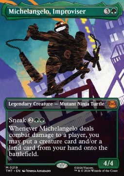Michelangelo, Improviser (V.1) - Teenage Mutant Ninja Turtles: Extras (Mythic) [XTMT-219]