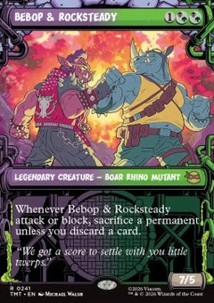 Bebop & Rocksteady (V.2) - Teenage Mutant Ninja Turtles: Extras (Rare) [XTMT-241]