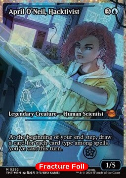 April O'Neil, Hacktivist (V.3) - Teenage Mutant Ninja Turtles: Extras (Mythic) [XTMT-292]