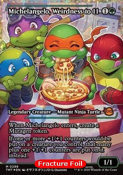 Michelangelo, Weirdness to 11 (V.3) - Teenage Mutant Ninja Turtles: Extras (Mythic) [XTMT-298]