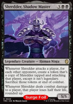 Shredder, Shadow Master (V.1) - Commander: Teenage Mutant Ninja Turtles: Extras (Rare) [XTMC-20]