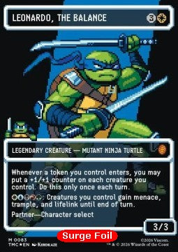 Leonardo, the Balance - Commander: Teenage Mutant Ninja Turtles: Extras (Mythic) [XTMC-83]