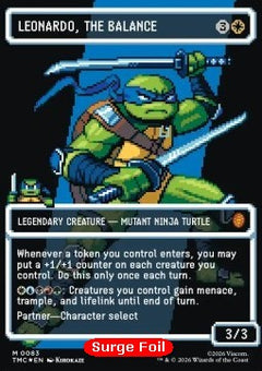 Leonardo, the Balance - Commander: Teenage Mutant Ninja Turtles: Extras (Mythic) [XTMC-83]