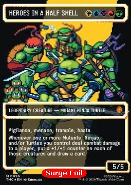 Heroes in a Half Shell - Commander: Teenage Mutant Ninja Turtles: Extras (Mythic) [XTMC-96]