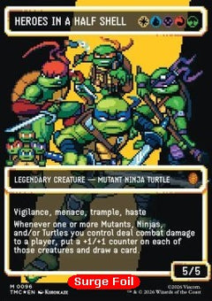Heroes in a Half Shell - Commander: Teenage Mutant Ninja Turtles: Extras (Mythic) [XTMC-96]