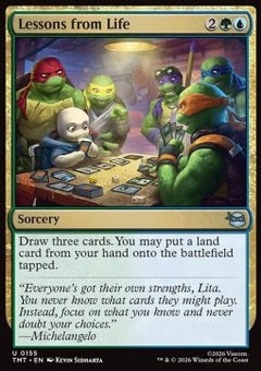 Lessons from Life - Teenage Mutant Ninja Turtles (Uncommon) [TMT-155]
