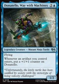 Donatello, Way with Machines - Teenage Mutant Ninja Turtles (Uncommon) [TMT-38]