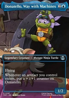 Donatello, Way with Machines - Teenage Mutant Ninja Turtles: Extras (Uncommon) [XTMT-197]
