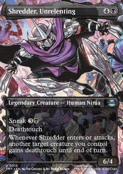 Shredder, Unrelenting - Teenage Mutant Ninja Turtles: Extras (Uncommon) [XTMT-210]