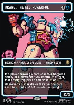 Krang, the All-Powerful (V.2) - Commander: Teenage Mutant Ninja Turtles: Extras (Rare) [XTMC-86]