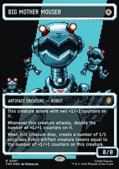 Big Mother Mouser (V.2) - Commander: Teenage Mutant Ninja Turtles: Extras (Rare) [XTMC-97]