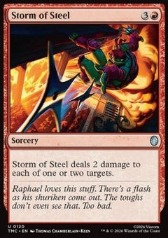 Storm of Steel - Commander: Teenage Mutant Ninja Turtles: Extras (Uncommon) [XTMC-120]