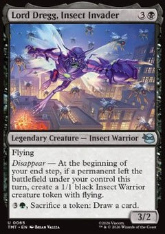 Lord Dregg, Insect Invader - Teenage Mutant Ninja Turtles (Uncommon) [TMT-65]
