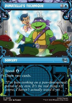 Donatello's Technique - Teenage Mutant Ninja Turtles: Extras (Uncommon) [XTMT-228]