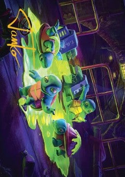 Art Series: The Ooze (V.2) - Teenage Mutant Ninja Turtles: Extras (Tip Card) [XTMT-A18]