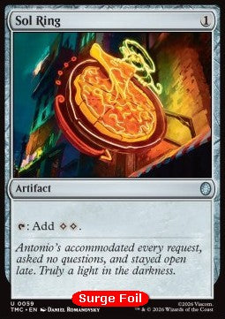 Sol Ring - Commander: Teenage Mutant Ninja Turtles: Extras (Uncommon) [XTMC-59]