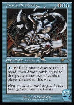 Jace's Archivist - Secret Lair Drop Series: Chaos Vault (Rare) [SLDCV-2515]
