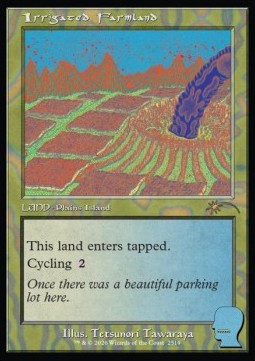 Irrigated Farmland - Secret Lair Drop Series: Chaos Vault (Rare) [SLDCV-2519]