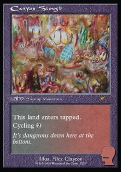 Canyon Slough - Secret Lair Drop Series: Chaos Vault (Rare) [SLDCV-2521]