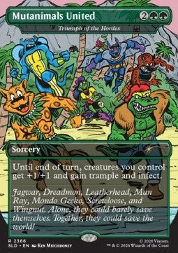 Triumph of the Hordes - Secret Lair Drop Series: Totally TubuLair Superdrop (Rare) [SLDTMNT-2366]