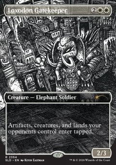 Loxodon Gatekeeper (V.1) - Secret Lair Drop Series: Totally TubuLair Superdrop (Rare) [SLDTMNT-2354]
