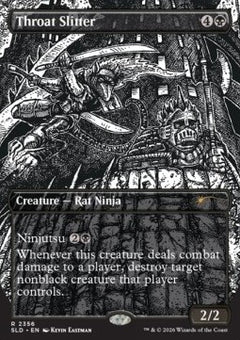 Throat Slitter (V.1) - Secret Lair Drop Series: Totally TubuLair Superdrop (Rare) [SLDTMNT-2356]