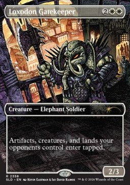 Loxodon Gatekeeper (V.2) - Secret Lair Drop Series: Totally TubuLair Superdrop (Rare) [SLDTMNT-2358]