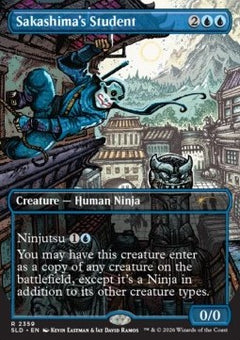 Sakashima's Student (V.2) - Secret Lair Drop Series: Totally TubuLair Superdrop (Rare) [SLDTMNT-2359]