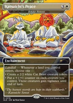 Felidar Retreat - Secret Lair Drop Series: Totally TubuLair Superdrop (Rare) [SLDTMNT-2378]