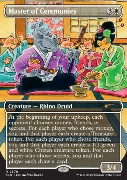 Master of Ceremonies - Secret Lair Drop Series: Totally TubuLair Superdrop (Rare) [SLDTMNT-2379]