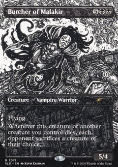 Butcher of Malakir (V.1) - Secret Lair Drop Series (Rare) [SLD-7071]