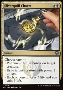 Silverquill Charm - Secrets of Strixhaven (Uncommon) [SOS-225]