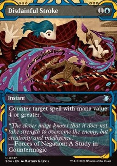 Disdainful Stroke (V.1) - Secrets of Strixhaven: Mystical Archive (Uncommon) [SOA-17]