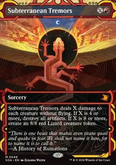 Subterranean Tremors (V.1) - Secrets of Strixhaven: Mystical Archive (Mythic) [SOA-48]