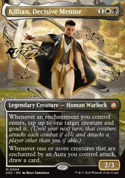 Killian, Decisive Mentor - Commander: Secrets of Strixhaven (Mythic) [SOC-4]