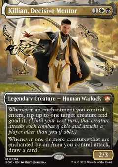 Killian, Decisive Mentor - Commander: Secrets of Strixhaven (Mythic) [SOC-4]