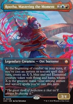 Rootha, Mastering the Moment - Commander: Secrets of Strixhaven (Mythic) [SOC-8]