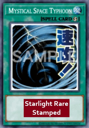 Mystical Space Typhoon (V.2 - Starlight Rare) - Rarity Collection 5 (Starlight Rare) [RA05-112]