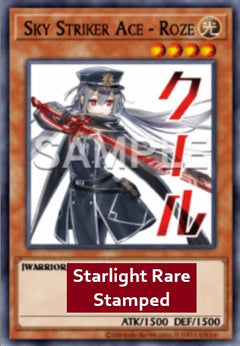 Sky Striker Ace - Roze (V.2 - Starlight Rare) - Rarity Collection 5 (Starlight Rare) [RA05-133]