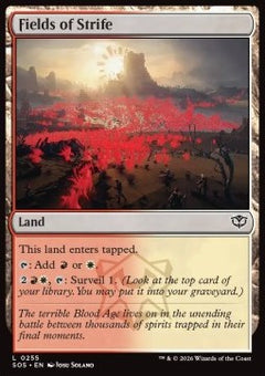 Fields of Strife - Secrets of Strixhaven (Common) [SOS-255]