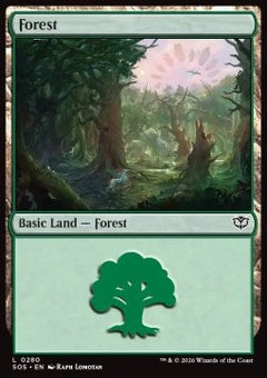 Forest (V.2) - Secrets of Strixhaven (Land) [SOS-280]