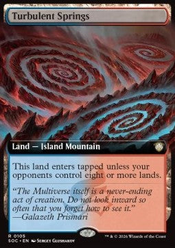 Turbulent Springs - Commander: Secrets of Strixhaven: Extras (Rare) [XSOC-105]