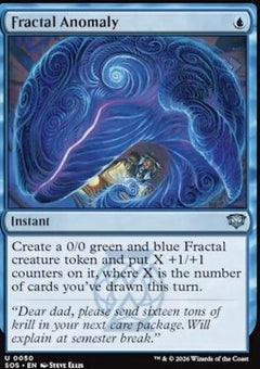 Fractal Anomaly - Secrets of Strixhaven (Uncommon) [SOS-50]
