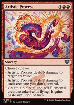 Artistic Process - Secrets of Strixhaven (Uncommon) [SOS-108]
