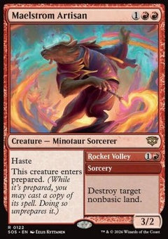 Maelstrom Artisan // Rocket Volley - Secrets of Strixhaven (Rare) [SOS-122]