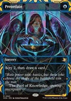 Preordain (V.1) - Secrets of Strixhaven: Mystical Archive (Rare) [SOA-21]